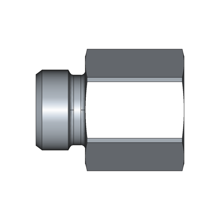 Aufschraubstutzen GAI – G3/8 – 12 mm – L – Leicht – Stahl verzinkt (Cr(VI)-frei) – GAI12LROMD