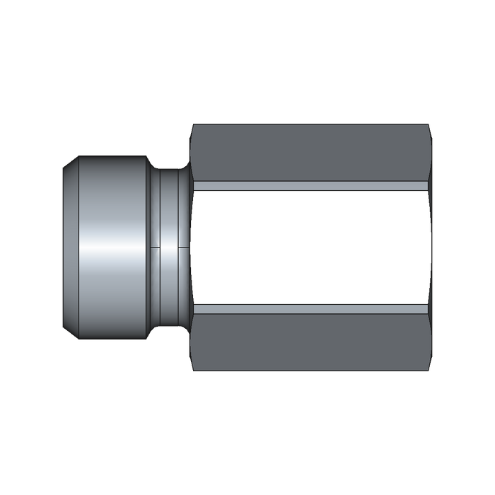 Aufschraubstutzen GAI-M – M14x1,5 – 10 mm – L - Leicht – Stahl verzinkt (Cr(VI)-frei)