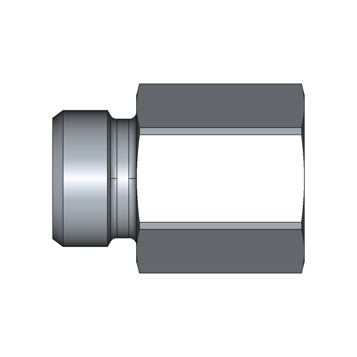Aufschraubstutzen GAI – 12 mm – L – Leicht – Stahl verzinkt (Cr(VI)-frei) – GAI12LMOMD