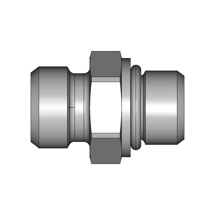Einschraubstutzen GE-M-ED – 8 mm – L - Leicht – Stahl verzinkt (Cr(VI)-frei)