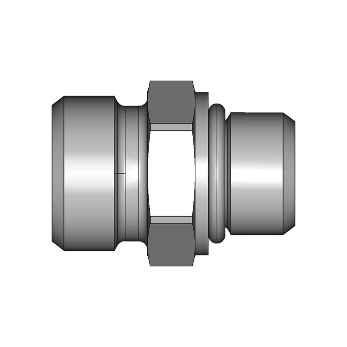 Einschraubstutzen GE-M-ED – 12 mm – L - Leicht – Stahl verzinkt (Cr(VI)-frei)