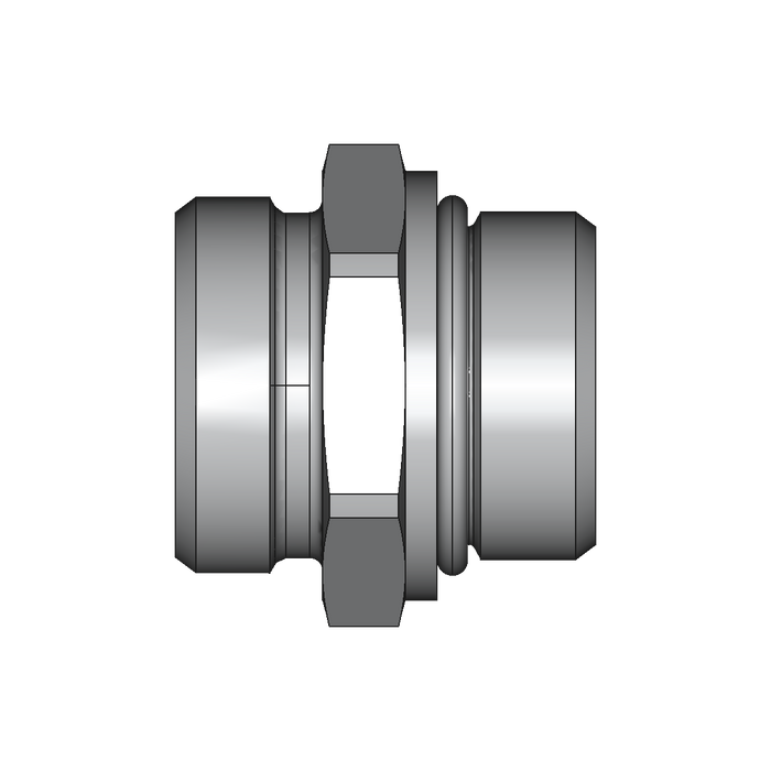 Einschraubstutzen GE-M-ED – 28 mm – L - Leicht – Stahl verzinkt (Cr(VI)-frei)