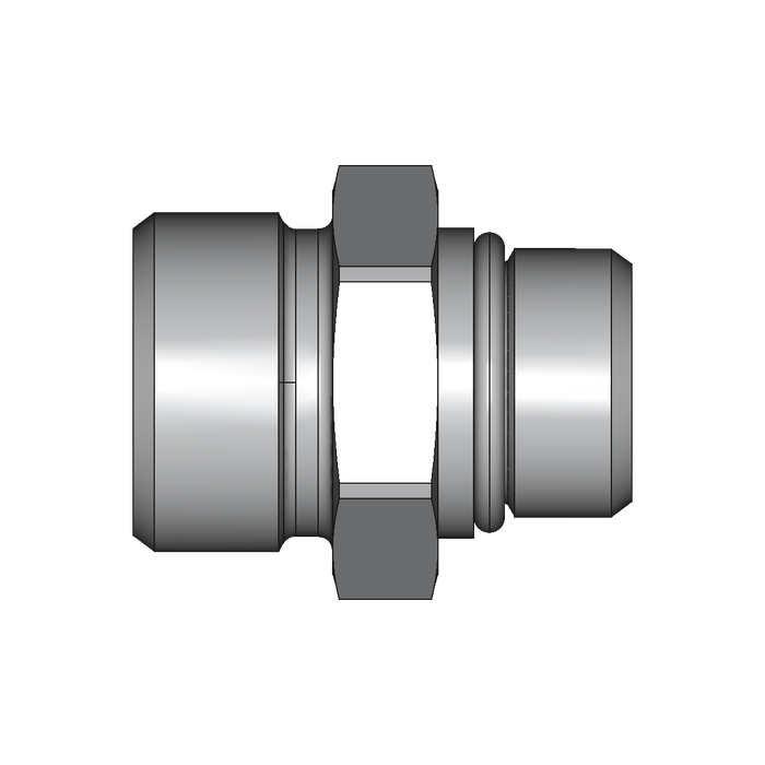 Einschraubstutzen GE-M-ED – 16 mm – S - Schwer – Stahl verzinkt (Cr(VI)-frei)
