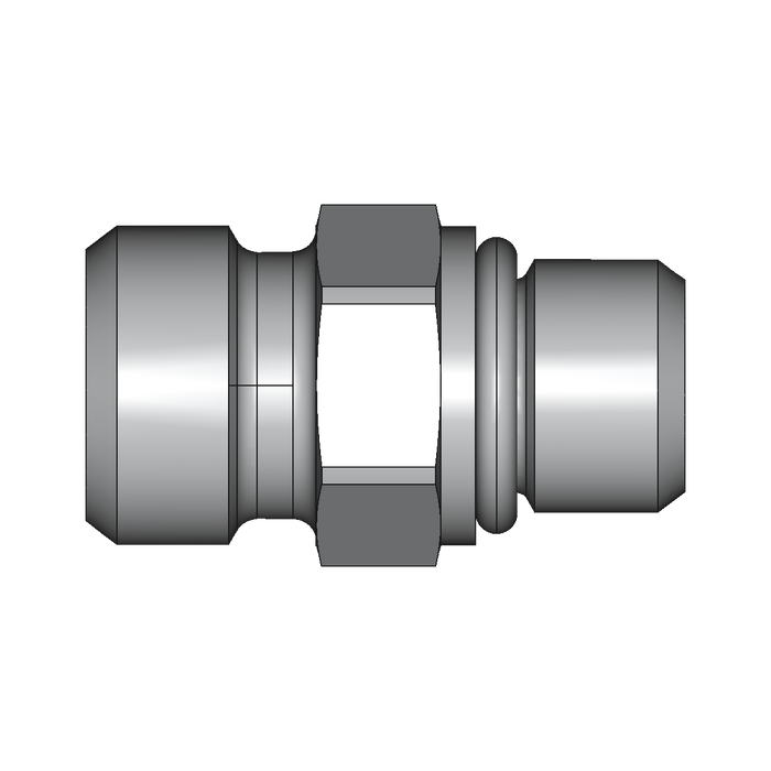 Einschraubstutzen GE-M-ED – 8 mm – L - Leicht – Stahl verzinkt (Cr(VI)-frei)