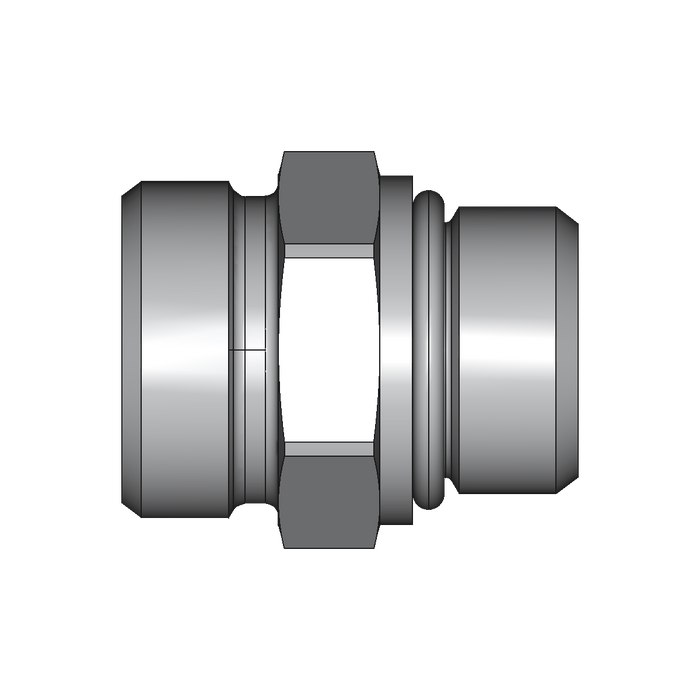 Einschraubstutzen GE-M-ED – 18 mm – L - Leicht – Stahl verzinkt (Cr(VI)-frei)
