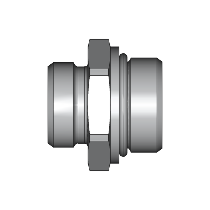 Einschraubstutzen GE-M-ED – 22 mm – L - Leicht – Stahl verzinkt (Cr(VI)-frei)