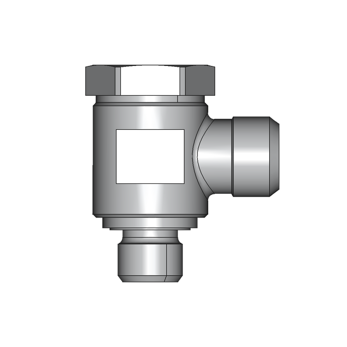 90° Winkelverschraubung WH – 6 mm – L – Leicht – Stahl verzinkt (Cr(VI)-frei) – WH6LRKDSOMD