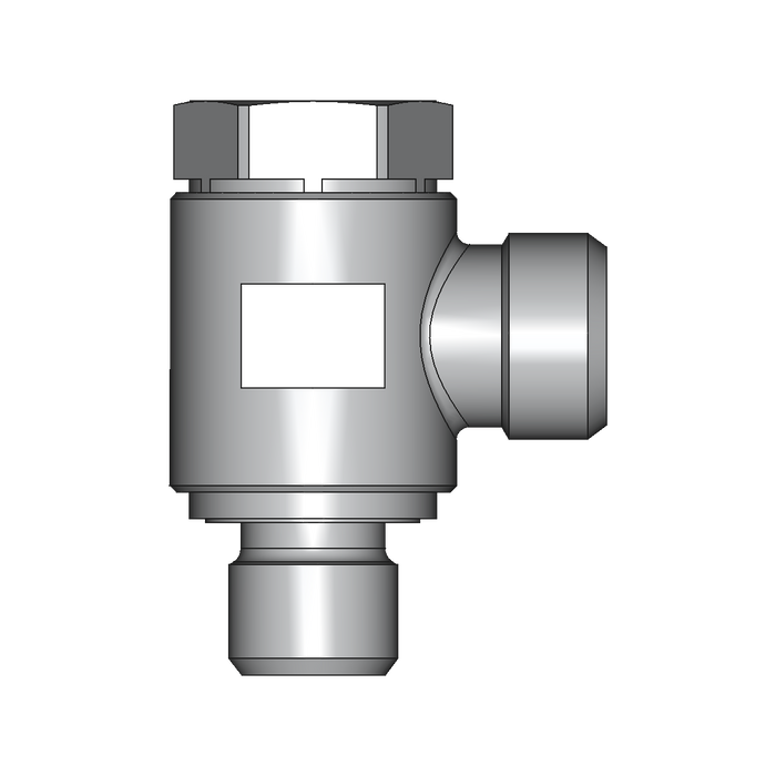 90° Winkelverschraubung WH – 10 mm – L – Leicht – Stahl verzinkt (Cr(VI)-frei) – WH10LRKDSOMD