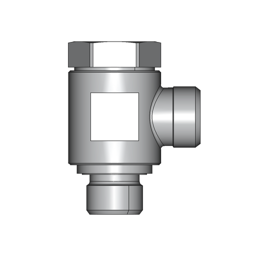 90° Winkelverschraubung WH – 12 mm – L – Leicht – Stahl verzinkt (Cr(VI)-frei) – WH12LRKDSOMD