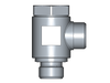90° Winkelverschraubung WH – 15 mm – L – Leicht – Stahl verzinkt (Cr(VI)-frei) – WH15LRKDSOMD