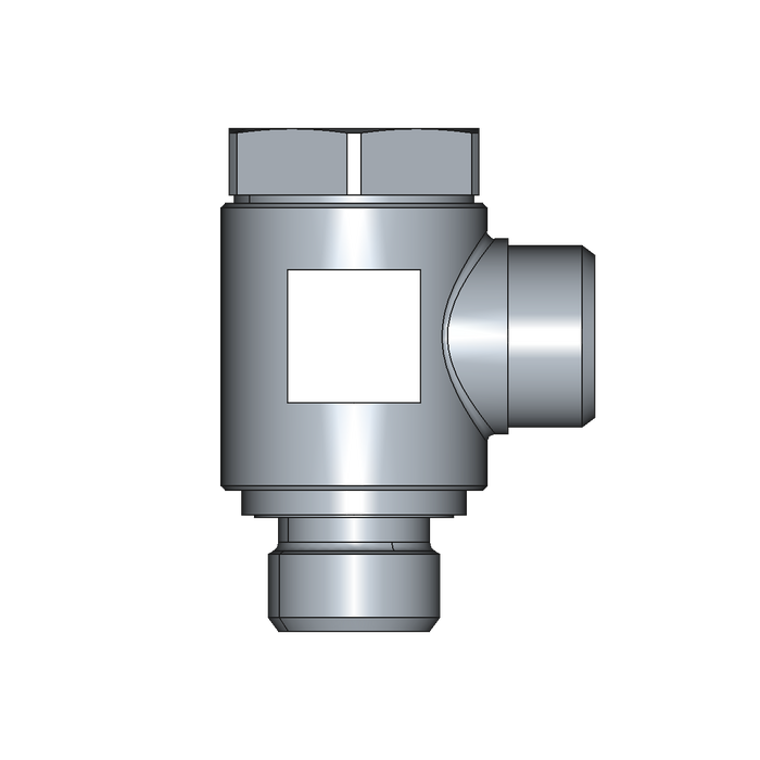 90° Winkelverschraubung WH – 15 mm – L – Leicht – Stahl verzinkt (Cr(VI)-frei) – WH15LRKDSOMD