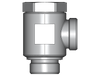 90° Winkelverschraubung WH – 35 mm – L – Leicht – Stahl verzinkt (Cr(VI)-frei) – WH35LRKDSOMD