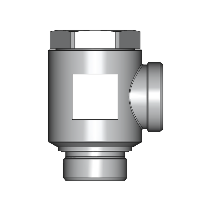 90° Winkelverschraubung WH – 42 mm – L – Leicht – Stahl verzinkt (Cr(VI)-frei) – WH42LRKDSOMD