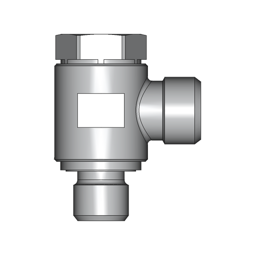 90° Winkelverschraubung WH – 8 mm – S – Schwer – Stahl verzinkt (Cr(VI)-frei) – WH8SRKDSOMD