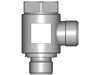 90° Winkelverschraubung WH – 10 mm – S – Schwer – Stahl verzinkt (Cr(VI)-frei) – WH10SRKDSOMD