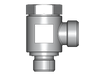 90° Winkelverschraubung WH – 12 mm – S – Schwer – Stahl verzinkt (Cr(VI)-frei) – WH12SRKDSOMD