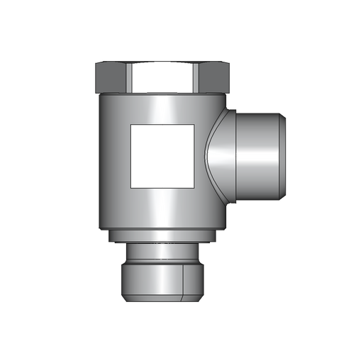 90° Winkelverschraubung WH – 14 mm – S – Schwer – Stahl verzinkt (Cr(VI)-frei) – WH14SRKDSOMD