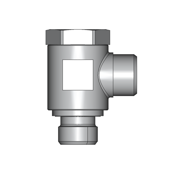 90° Winkelverschraubung WH – 14 mm – S – Schwer – Stahl verzinkt (Cr(VI)-frei) – WH14SRKDSOMD