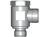 90° Winkelverschraubung WH – 16 mm – S – Schwer – Stahl verzinkt (Cr(VI)-frei) – WH16SRKDSOMD