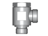 90° Winkelverschraubung WH – 20 mm – S – Schwer – Stahl verzinkt (Cr(VI)-frei) – WH20SRKDSOMD