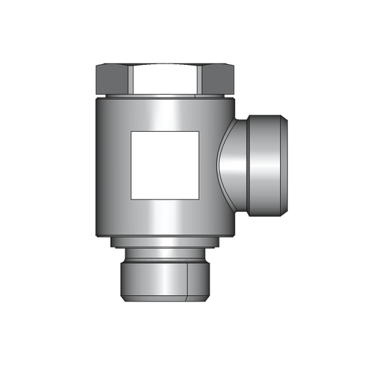 90° Winkelverschraubung WH – 20 mm – S – Schwer – Stahl verzinkt (Cr(VI)-frei) – WH20SRKDSOMD