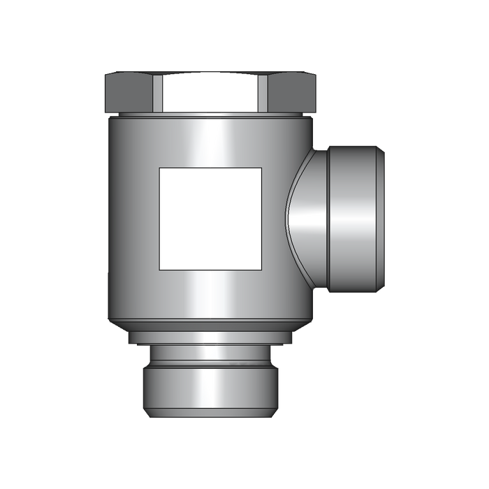 90° Winkelverschraubung WH – 25 mm – S – Schwer – Stahl verzinkt (Cr(VI)-frei) – WH25SRKDSOMD