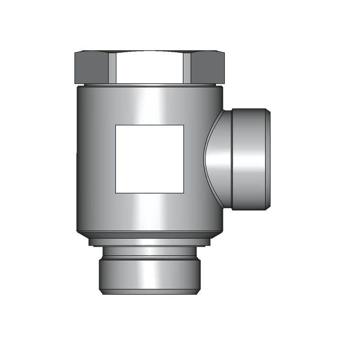 90° Winkelverschraubung WH – 30 mm – S – Schwer – Stahl verzinkt (Cr(VI)-frei) – WH30SRKDSOMD
