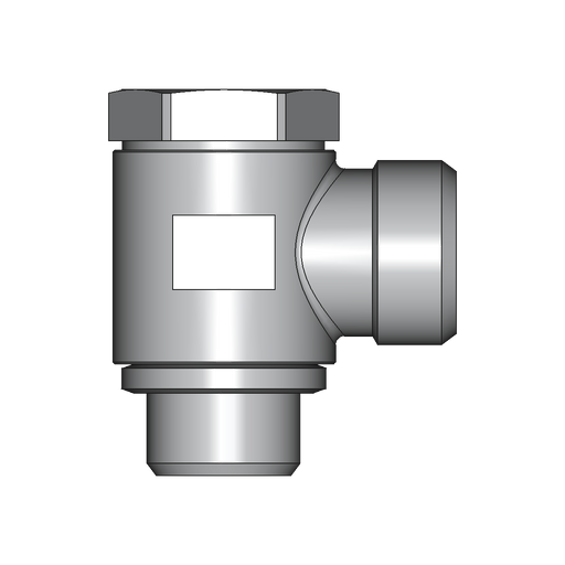 Schwenkverschraubung mit metrischem Einschraubzapfen SWVE – 12 mm – S – Schwer – Stahl verzinkt (Cr(VI)-frei) – SWVE12SROMD