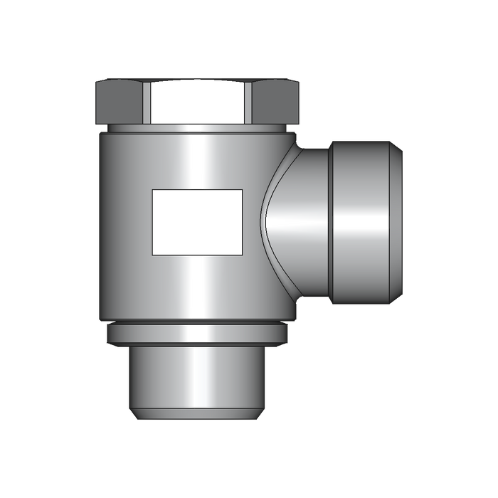 Schwenkverschraubung mit metrischem Einschraubzapfen SWVE – 12 mm – S – Schwer – Stahl verzinkt (Cr(VI)-frei) – SWVE12SROMD