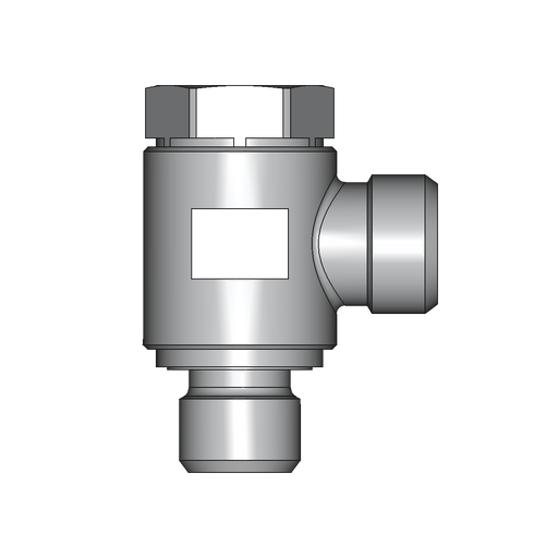 90° Winkelverschraubung WH – 10 mm – L – Leicht – Stahl verzinkt (Cr(VI)-frei) – WH10LMKDSOMD
