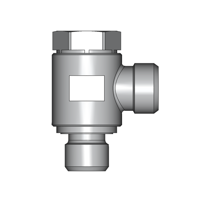 90° Winkelverschraubung WH – 10 mm – L – Leicht – Stahl verzinkt (Cr(VI)-frei) – WH10LMKDSOMD