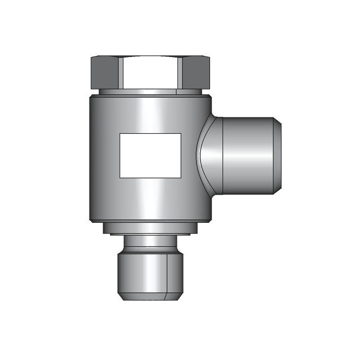 90° Winkelverschraubung WH – 6 mm – S – Schwer – Stahl verzinkt (Cr(VI)-frei) – WH6SMKDSOMD