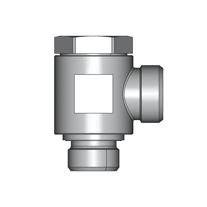 90° Winkelverschraubung WH – 20 mm – S – Schwer – Stahl verzinkt (Cr(VI)-frei) – WH20SMKDSOMD