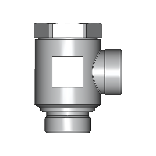 90° Winkelverschraubung WH – 30 mm – S – Schwer – Stahl verzinkt (Cr(VI)-frei) – WH30SMKDSOMD
