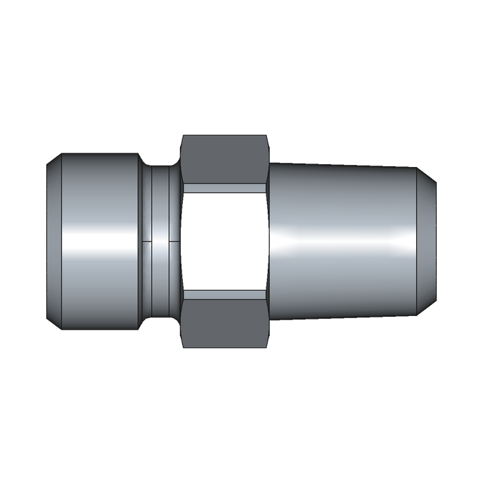Einschraubstutzen GE-M-ED – 8 mm – S - Schwer – Stahl verzinkt (Cr(VI)-frei)