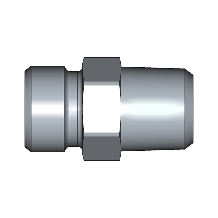 Einschraubstutzen GE-M-ED – 10 mm – S - Schwer – Stahl verzinkt (Cr(VI)-frei)