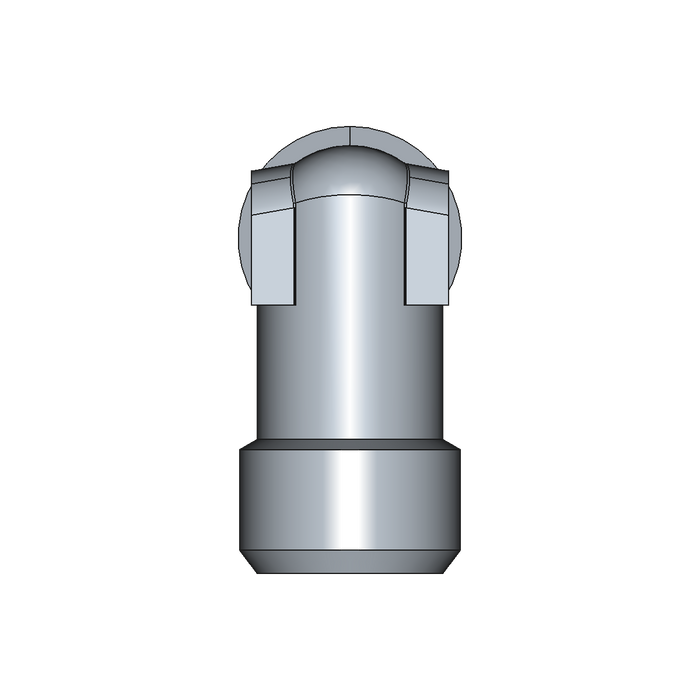 90° Winkel-Einschraubstutzen WE – 6 mm – LL – Sehr leicht – Stahl verzinkt (Cr(VI)-frei) – WE06LLROMD