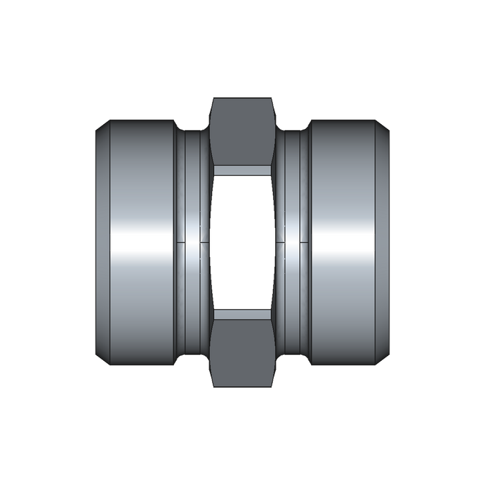 Gerade Verschraubung G – M26x1.5 – 18 mm – L – Leicht – Stahl verzinkt (Cr(VI)-frei) – G18LX
