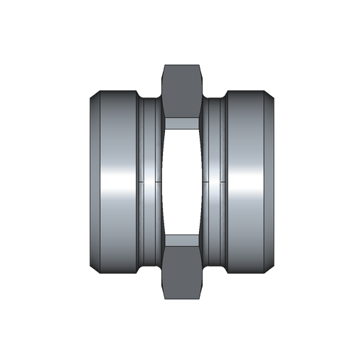 Gerade Verschraubung G – M36x2 – 28 mm – L – Leicht – Stahl verzinkt (Cr(VI)-frei) – G28LX