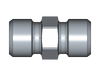 Gerade Verschraubung G – M14x1.5 – 6 mm – S – Schwer – Stahl verzinkt (Cr(VI)-frei) – G6SX