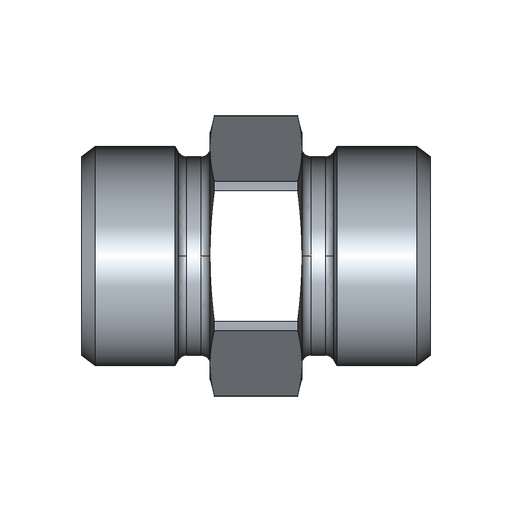 Gerade Verschraubung G – G16S – 16 mm – S – Schwer – Stahl verzinkt (Cr(VI)-frei) – G16SOMD