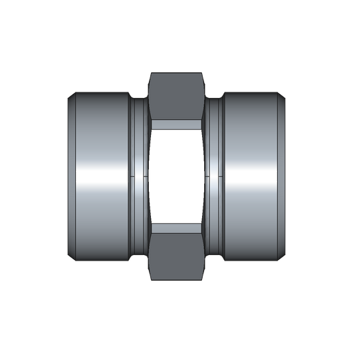 Gerade Verschraubung G – M42x2 – 30 mm – S – Schwer – Stahl verzinkt (Cr(VI)-frei) – G30SX