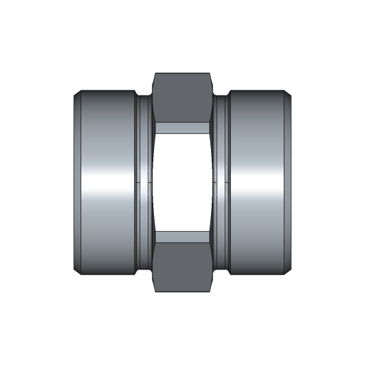 Gerade Verschraubung G – M52x2 – 38 mm – S – Schwer – Stahl verzinkt (Cr(VI)-frei) – G38SX
