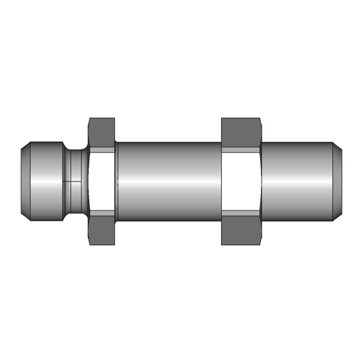 90° Schottverschraubung SV – 6 mm – L – Leicht – Stahl verzinkt (Cr(VI)-frei) – SV6LOMD