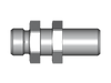 90° Schottverschraubung SV – 10 mm – L – Leicht – Stahl verzinkt (Cr(VI)-frei) – SV10LOMD