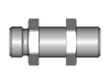 90° Schottverschraubung SV – 12 mm – L – Leicht – Stahl verzinkt (Cr(VI)-frei) – SV12LOMD
