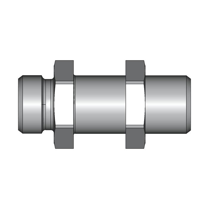 90° Schottverschraubung SV – 12 mm – L – Leicht – Stahl verzinkt (Cr(VI)-frei) – SV12LOMD