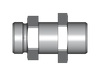 90° Schottverschraubung SV – 18 mm – L – Leicht – Stahl verzinkt (Cr(VI)-frei) – SV18LOMD