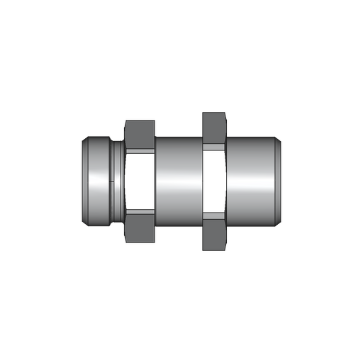 90° Schottverschraubung SV – 22 mm – L – Leicht – Stahl verzinkt (Cr(VI)-frei) – SV22LOMD