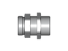 90° Schottverschraubung SV – 35 mm – L – Leicht – Stahl verzinkt (Cr(VI)-frei) – SV35LOMD